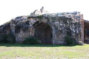 Ft Pickens Brick Wall Entry