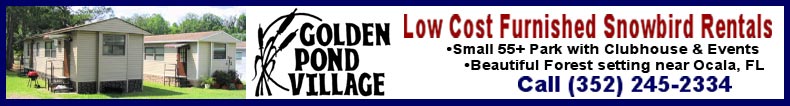 Golden Pond Village Furnished Snowbird Rentals